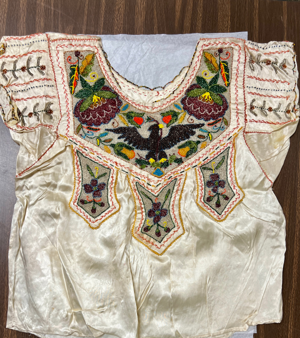 Ornate handcrafted festival outfit