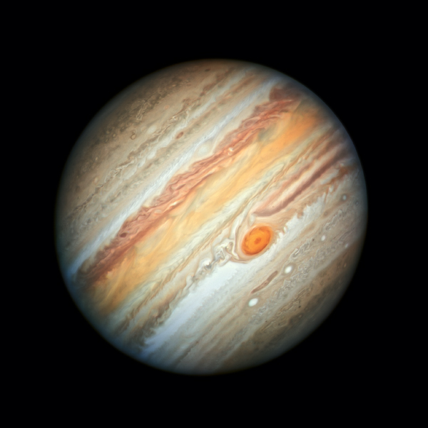 Hubble image of Jupiter